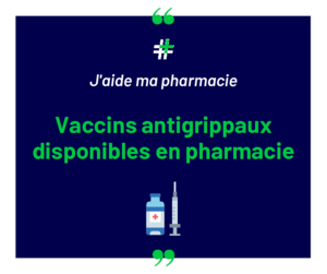 Vaccin grippe disponible