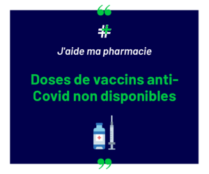 Vaccin COVID indisponible